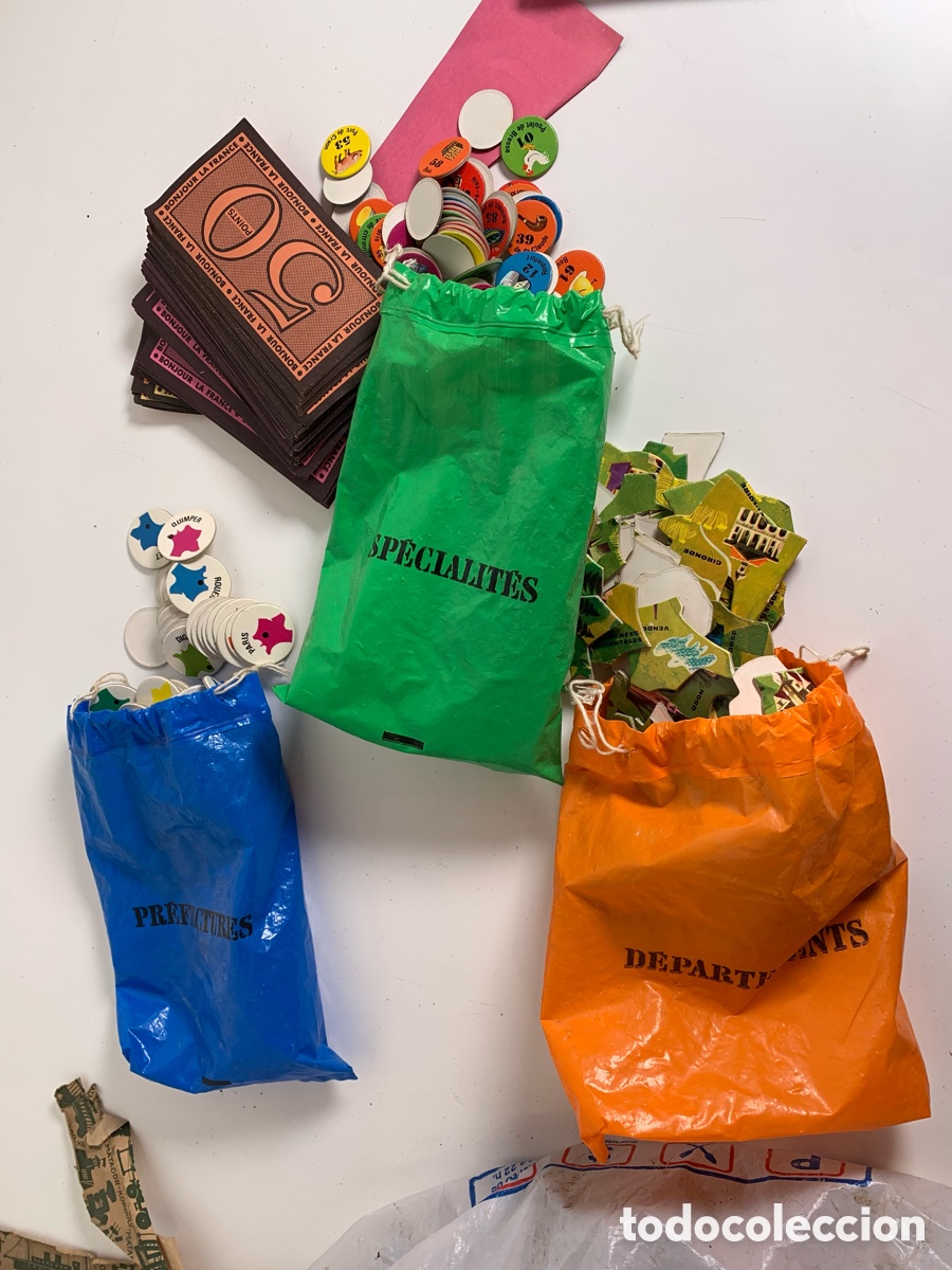 Juegos de mesa: 01_Bolsas y piezas antiguo juego de mesa - Foto 1