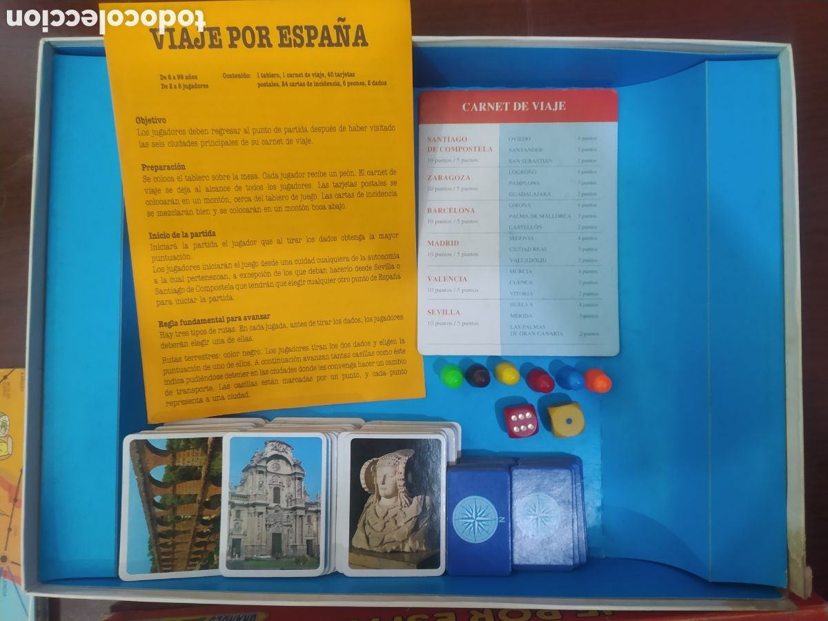 Juegos de mesa: Viaje por Espa&ntilde;a Educa - Foto 4