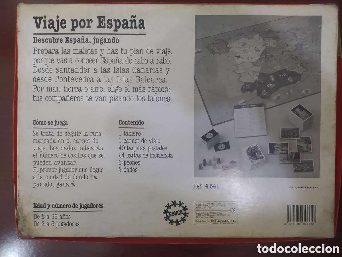 Juegos de mesa: Viaje por Espa&ntilde;a Educa - Foto 5