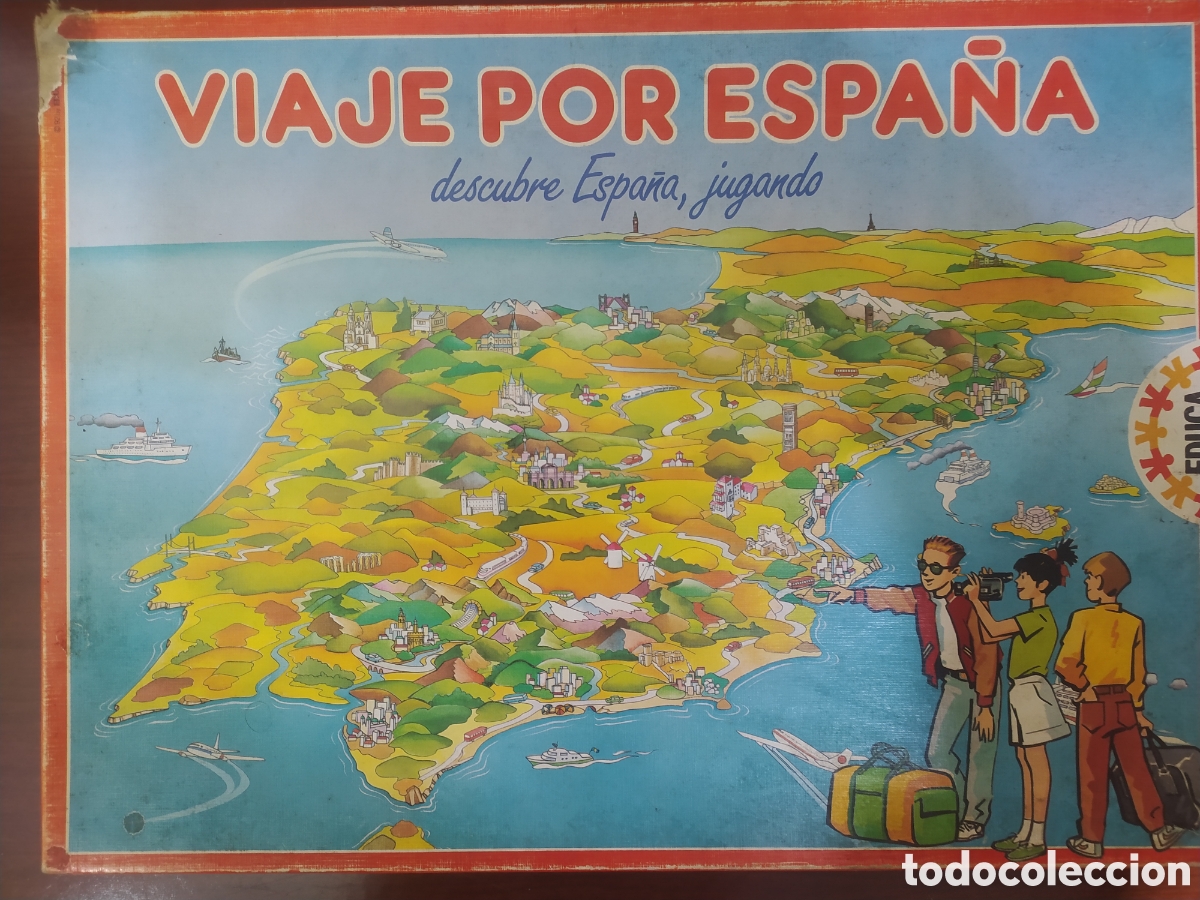 Juegos de mesa: Viaje por Espa&ntilde;a Educa - Foto 1