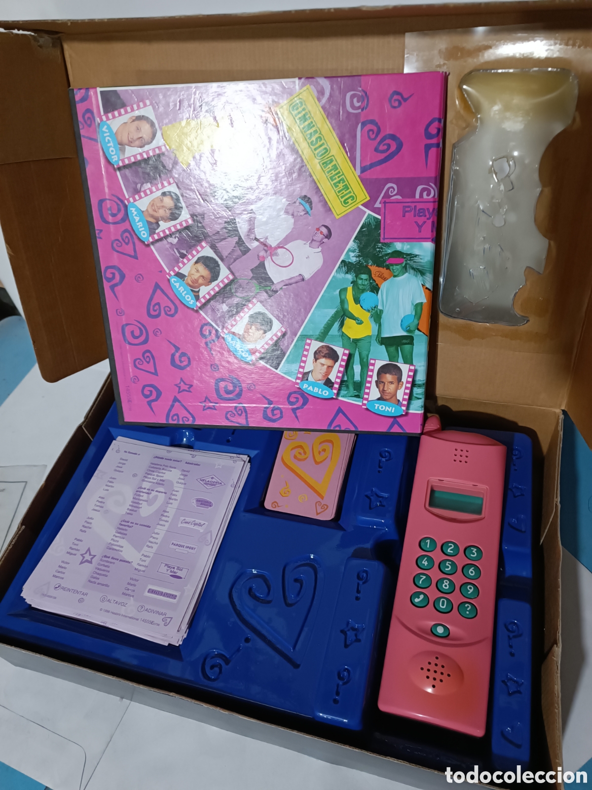Juegos de mesa: Juego de mesa L&iacute;nea directa MB a&ntilde;os 80 - Foto 4