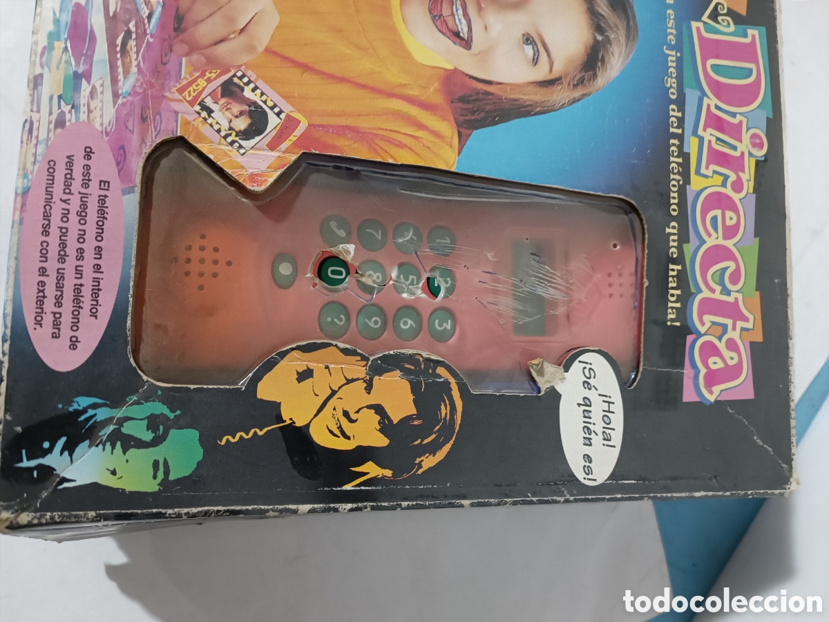 Juegos de mesa: Juego de mesa L&iacute;nea directa MB a&ntilde;os 80 - Foto 9