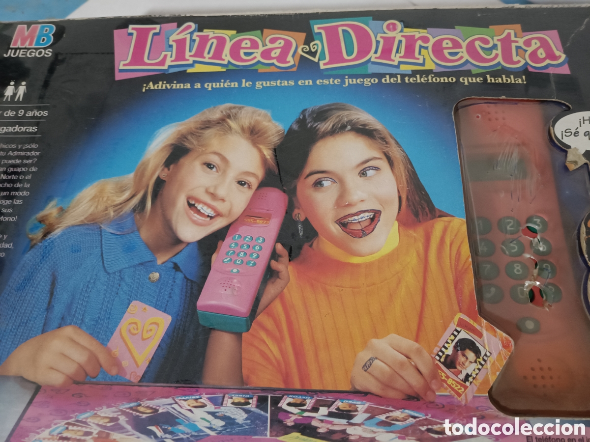 Juegos de mesa: Juego de mesa L&iacute;nea directa MB a&ntilde;os 80 - Foto 10