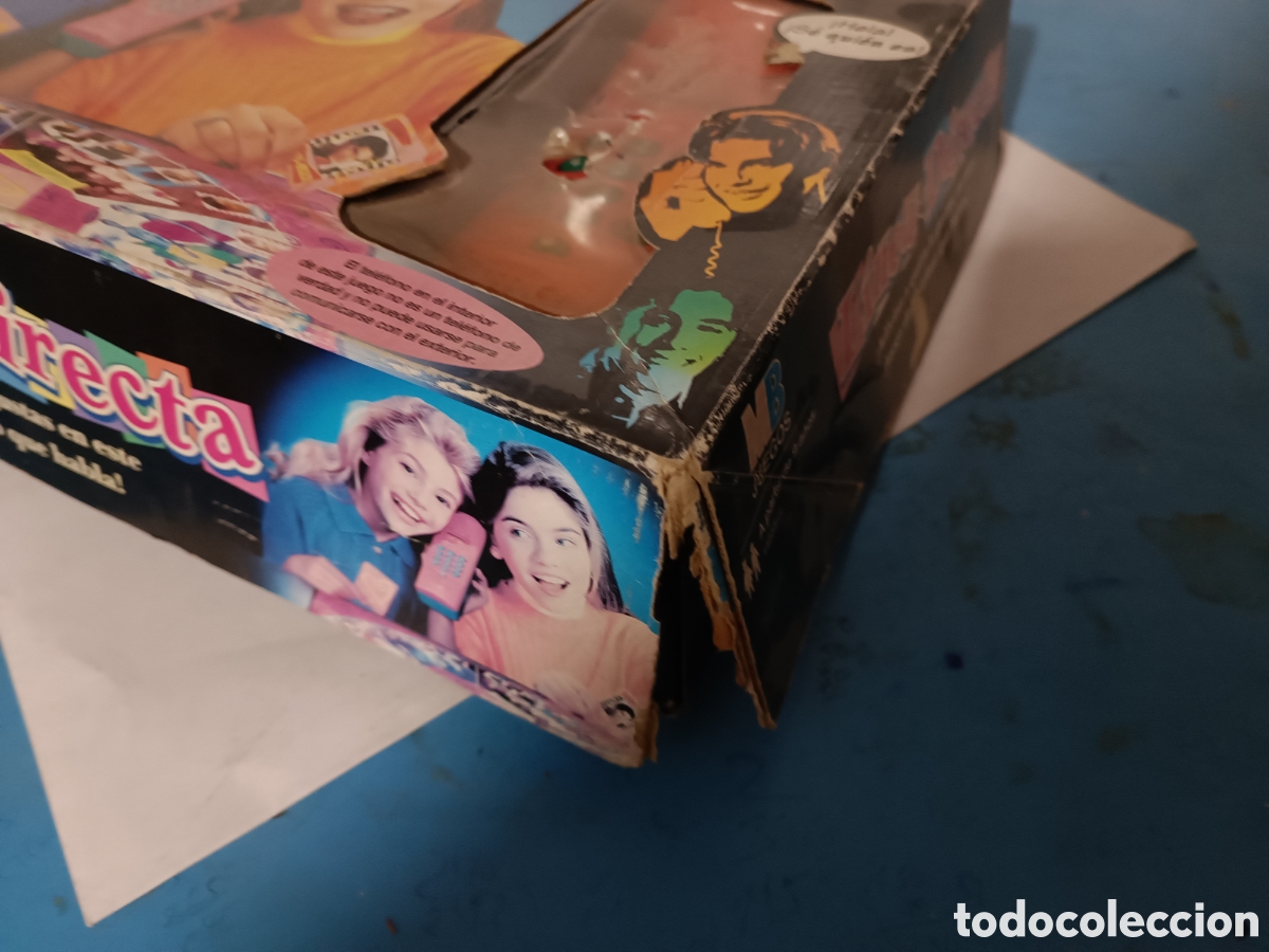 Juegos de mesa: Juego de mesa L&iacute;nea directa MB a&ntilde;os 80 - Foto 12