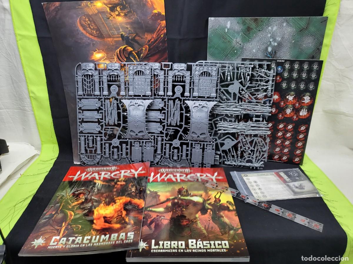 Juegos de mesa: WARHAMMER WARCRY CATACUMBAS, INCOMPLETO - Foto 2