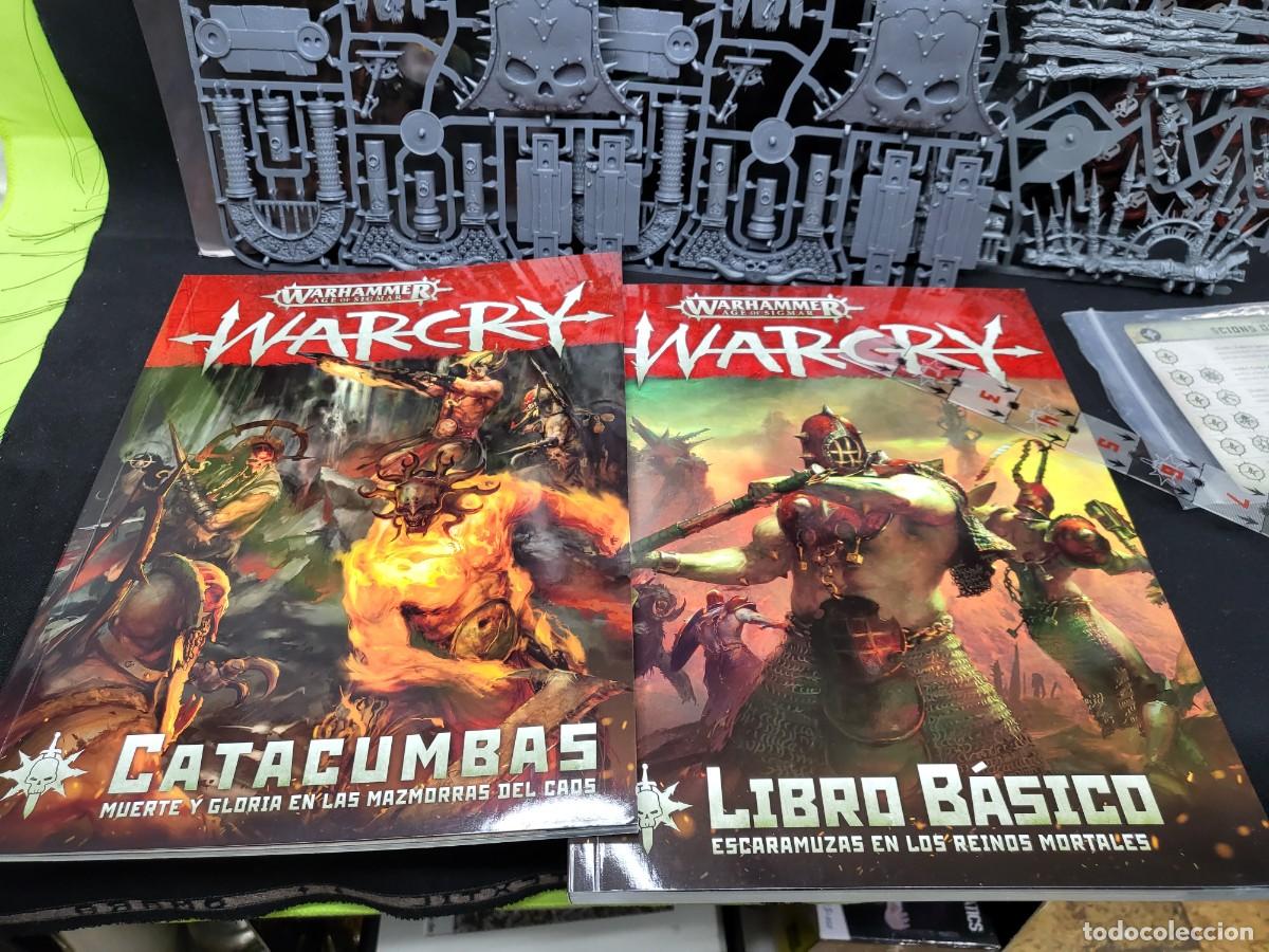Juegos de mesa: WARHAMMER WARCRY CATACUMBAS, INCOMPLETO - Foto 3
