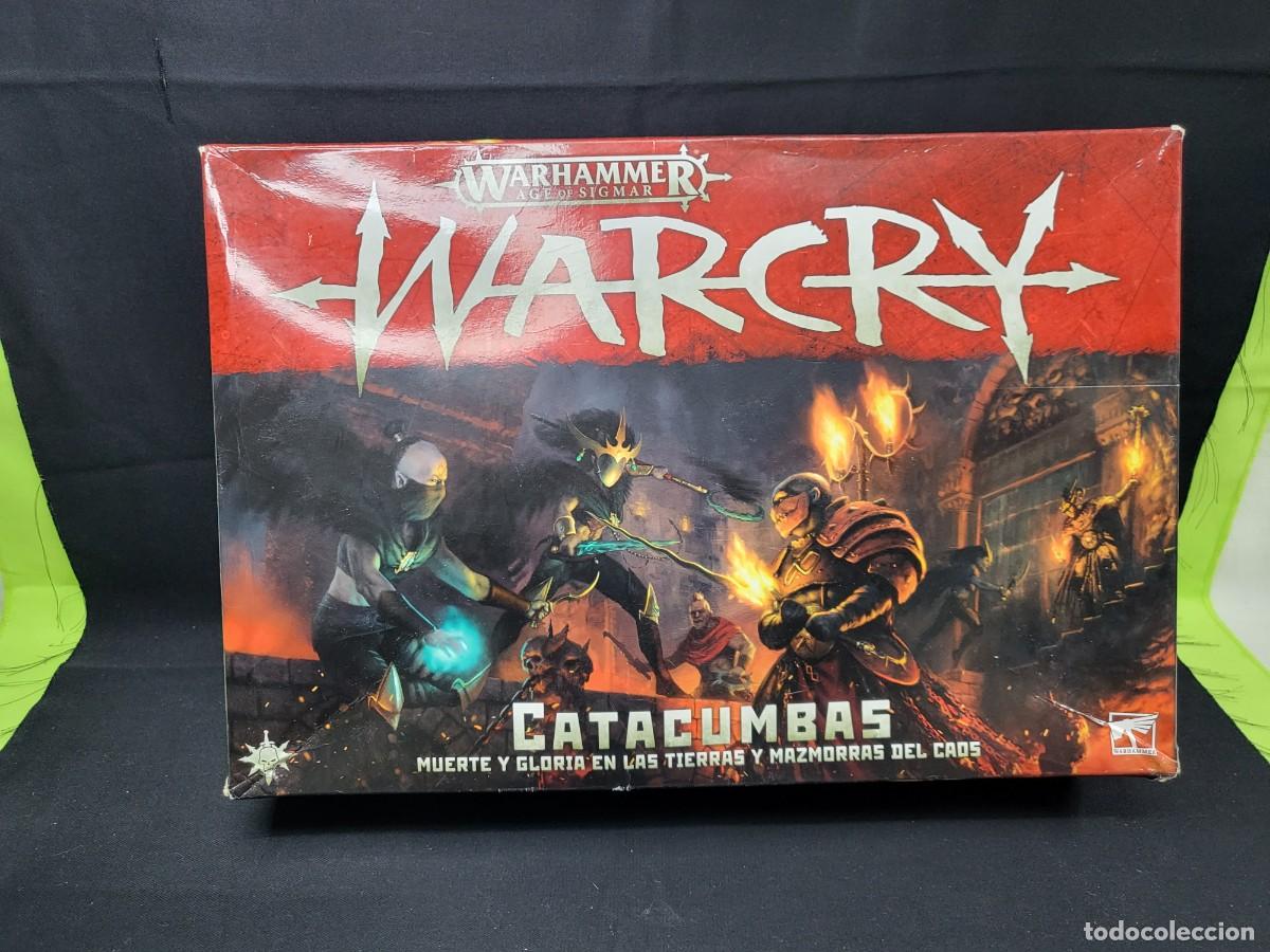 Juegos de mesa: WARHAMMER WARCRY CATACUMBAS, INCOMPLETO - Foto 1