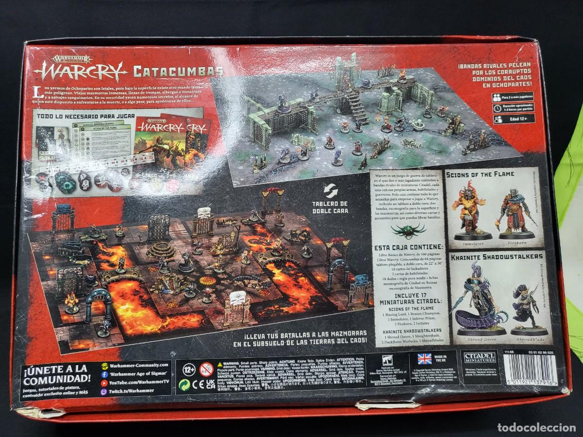 Juegos de mesa: WARHAMMER WARCRY CATACUMBAS, INCOMPLETO - Foto 9