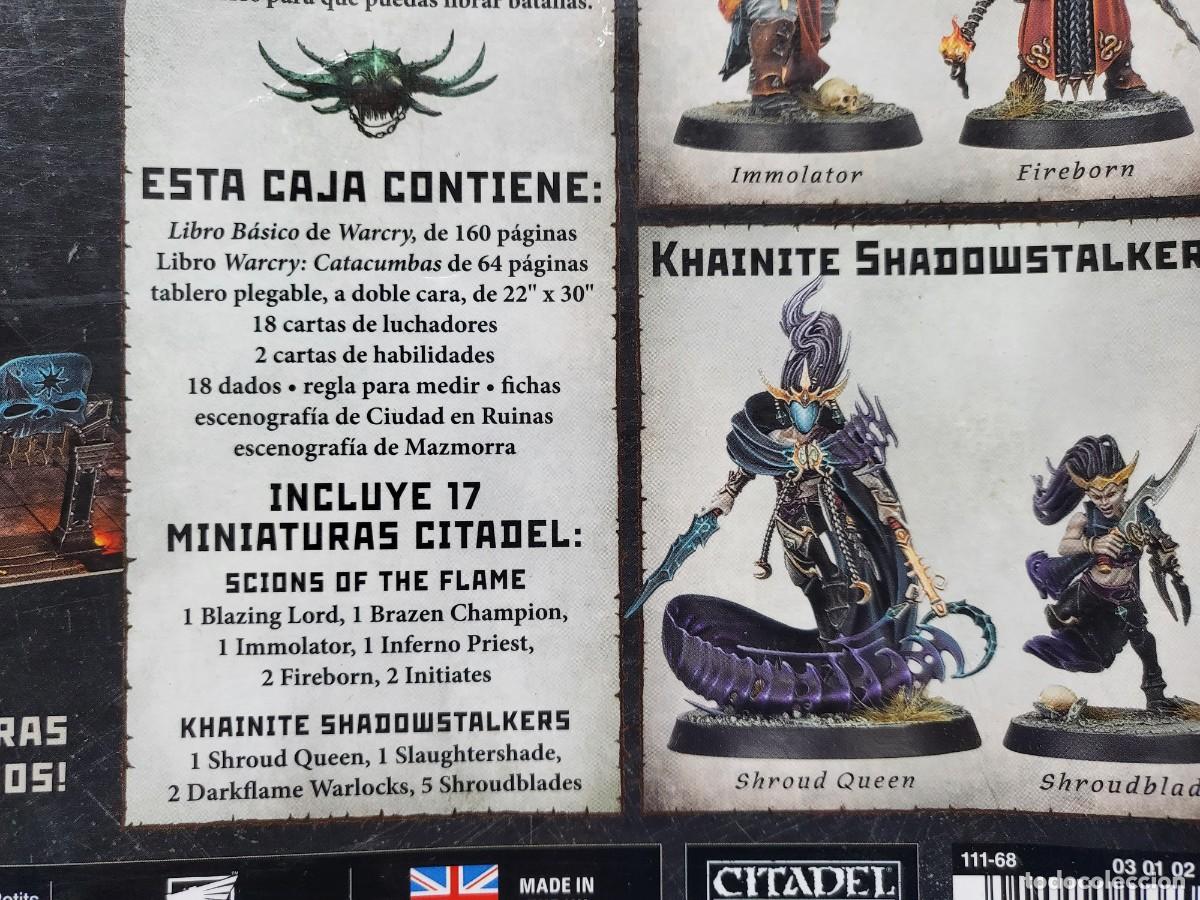 Juegos de mesa: WARHAMMER WARCRY CATACUMBAS, INCOMPLETO - Foto 11