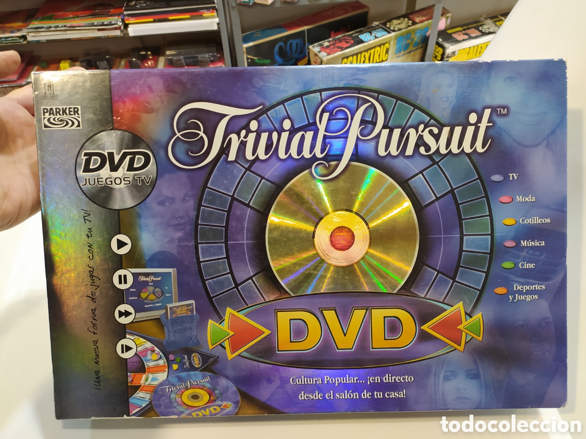 Juegos de mesa: Trivial pursuit dvd edici&oacute;n - Foto 1