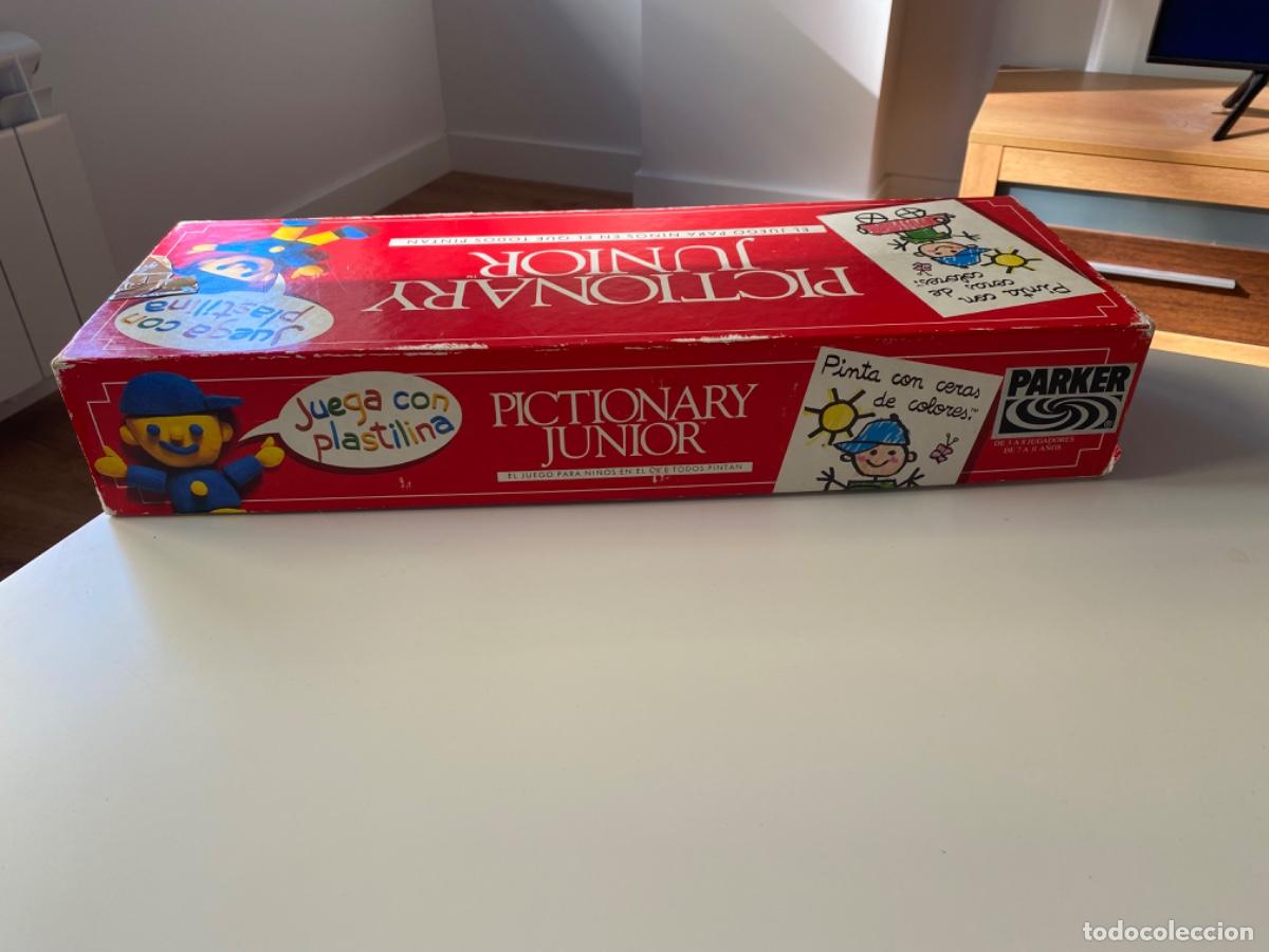 Juegos de mesa: Pictionary junior pintar y plastilina de Parker - Foto 4
