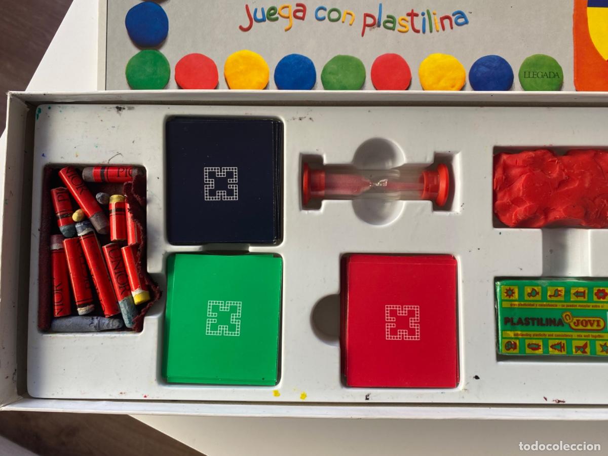 Juegos de mesa: Pictionary junior pintar y plastilina de Parker - Foto 8