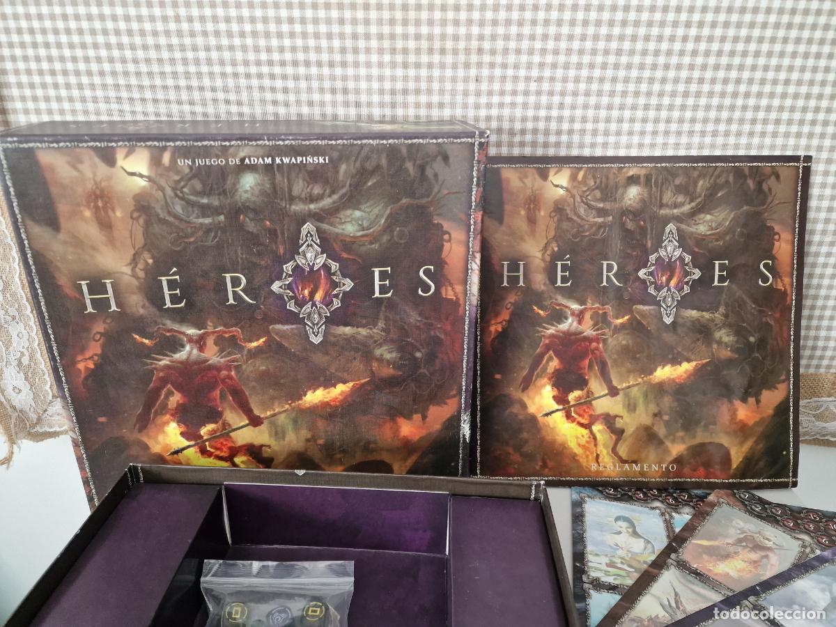 Juegos de mesa: JUEGO DE MESA EDGE HEROES INCOMPLETO - Foto 2
