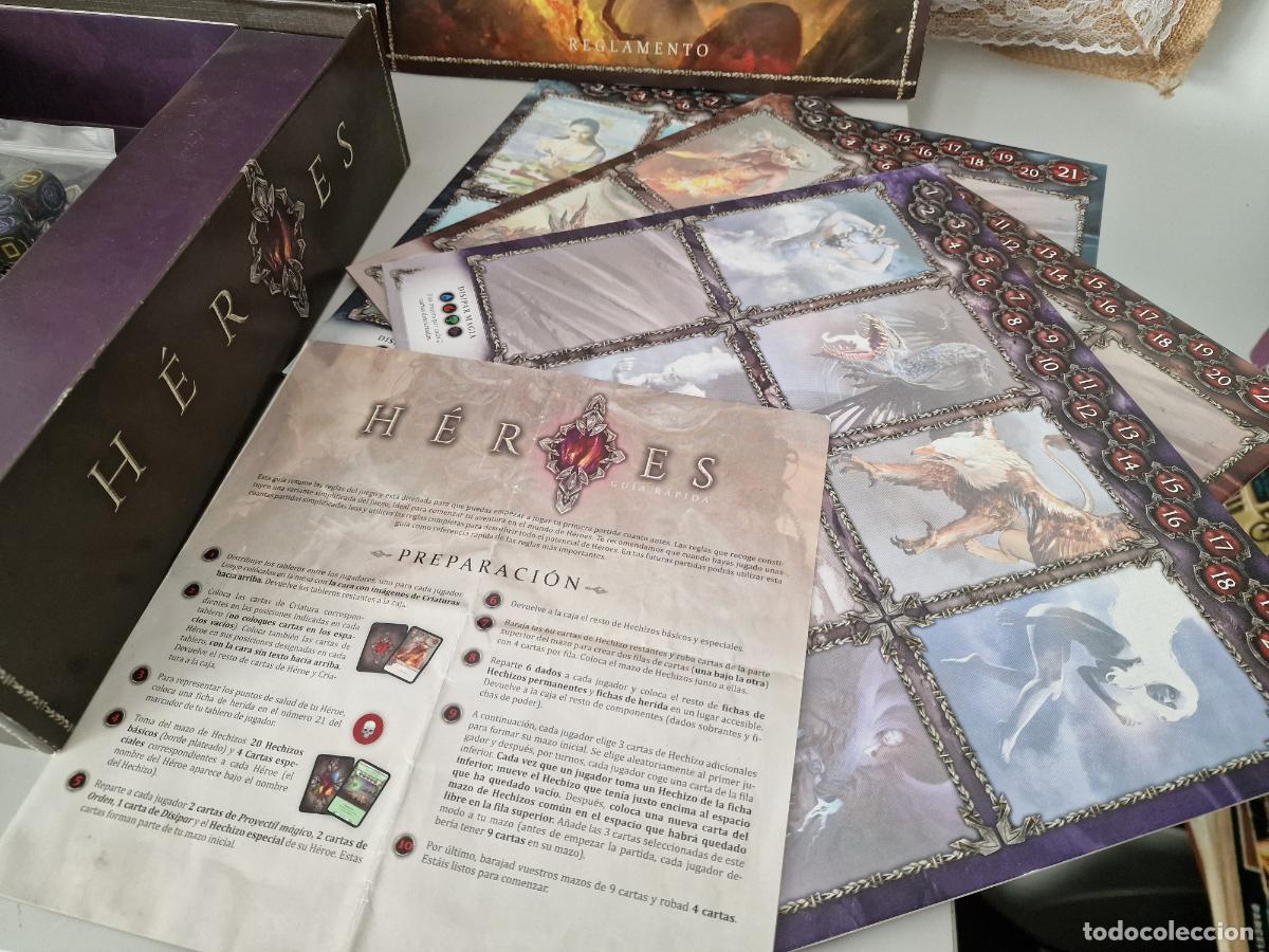 Juegos de mesa: JUEGO DE MESA EDGE HEROES INCOMPLETO - Foto 4
