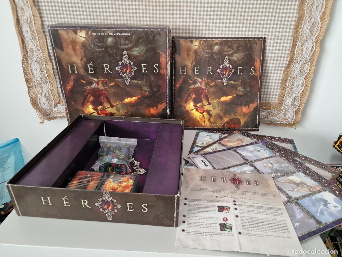 Juegos de mesa: JUEGO DE MESA EDGE HEROES INCOMPLETO - Foto 1