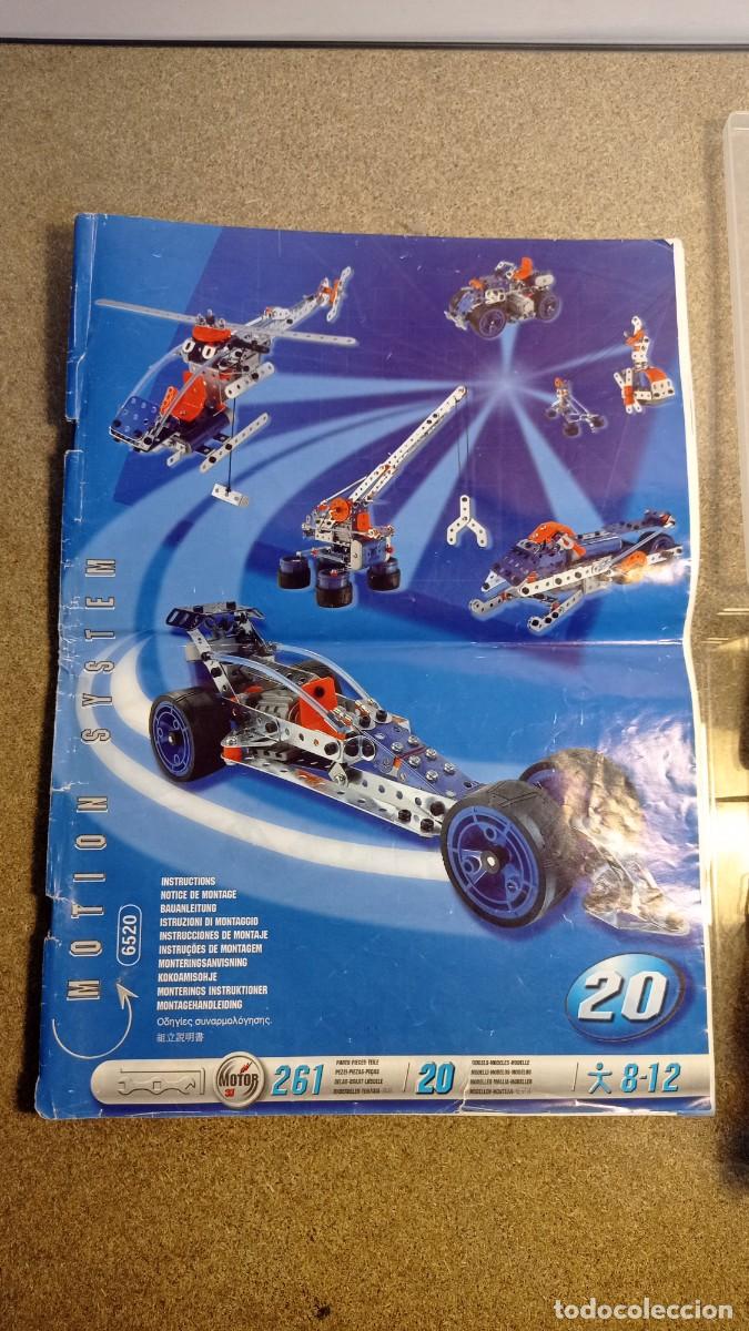 Juegos de mesa: Juego Meccano 6520 con instrucciones. - Foto 6