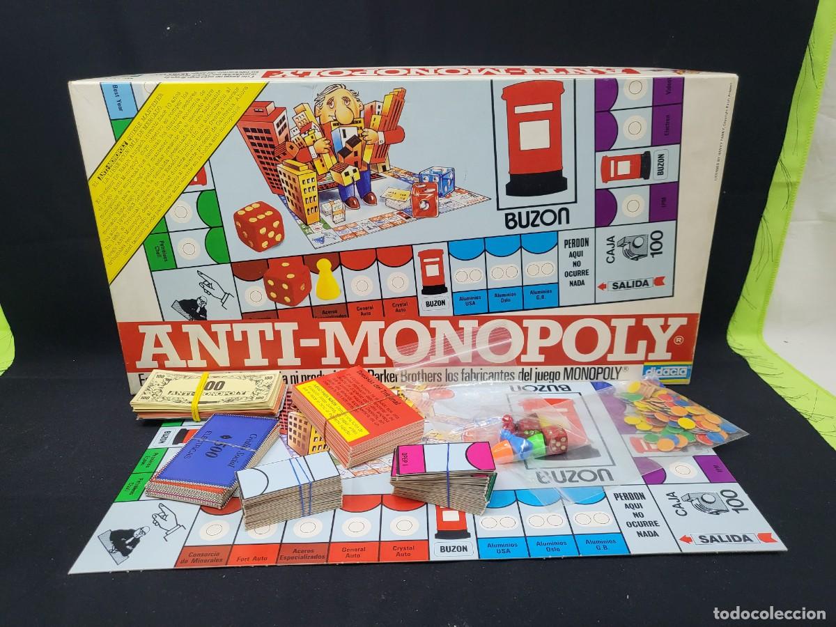 Juegos de mesa: JUEGO ANTI-MONOPOLY DE DIDACTA - Foto 1