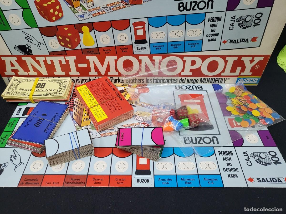 Juegos de mesa: JUEGO ANTI-MONOPOLY DE DIDACTA - Foto 2