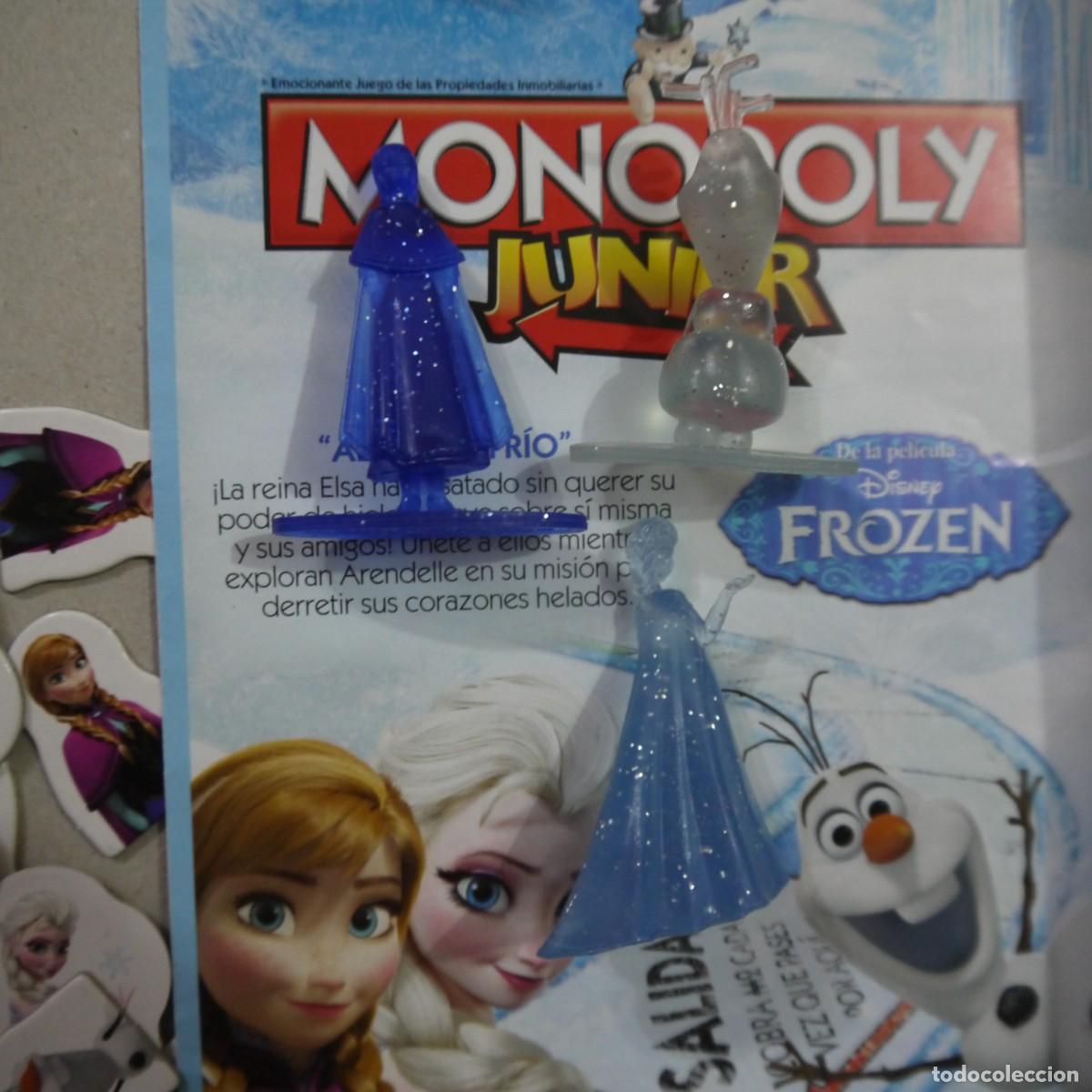 Juegos de mesa: MONOPOLY JUNIOR DE LA PEL&Iacute;CULA FROZEN - HASBRO - 2014 - Foto 4
