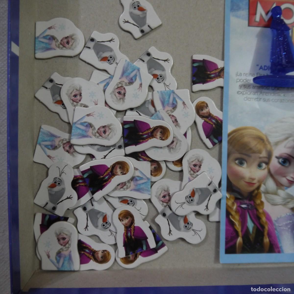 Juegos de mesa: MONOPOLY JUNIOR DE LA PEL&Iacute;CULA FROZEN - HASBRO - 2014 - Foto 5