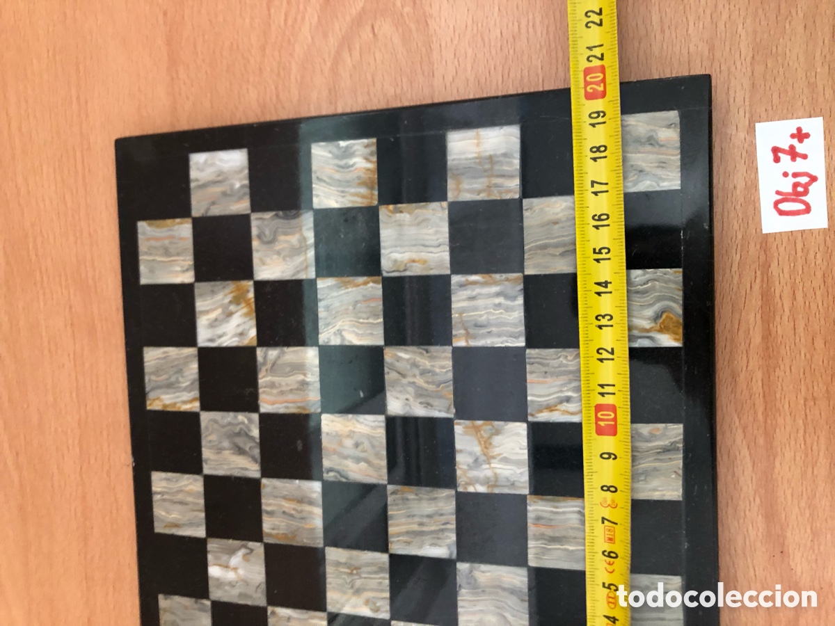 Juegos de mesa: Mesa de ajedrez de M&aacute;rmol echa en M&eacute;xico - Foto 2