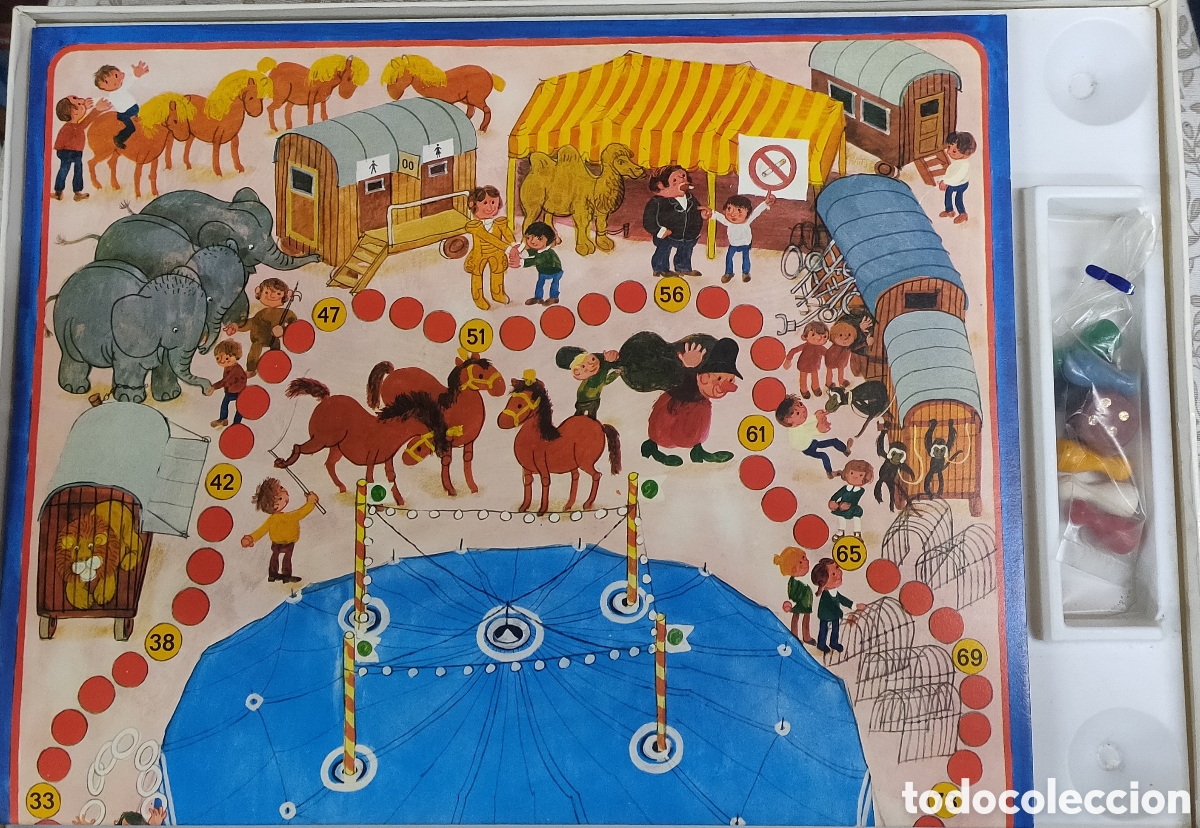 Juegos de mesa: Antiguo juego Circus - Foto 2