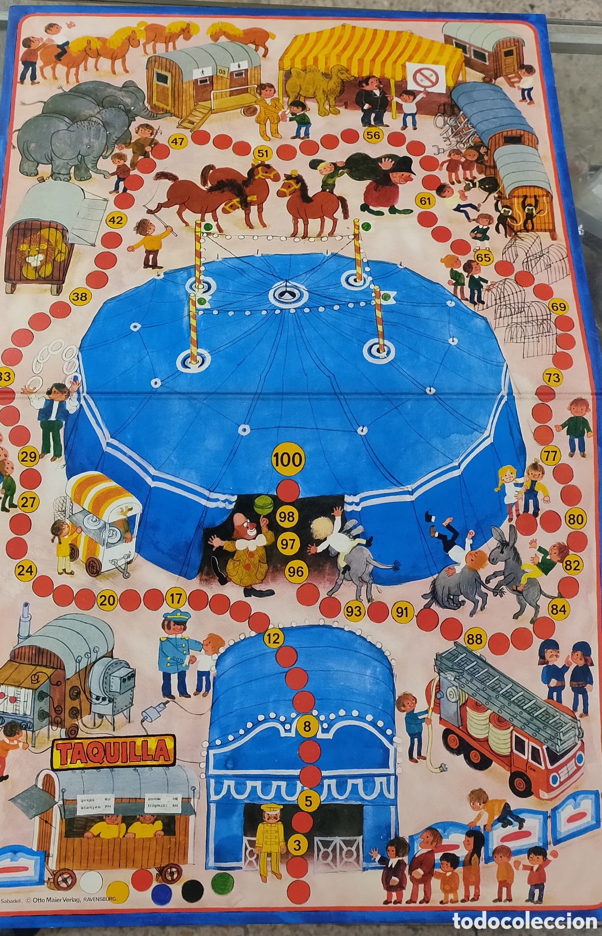 Juegos de mesa: Antiguo juego Circus - Foto 3