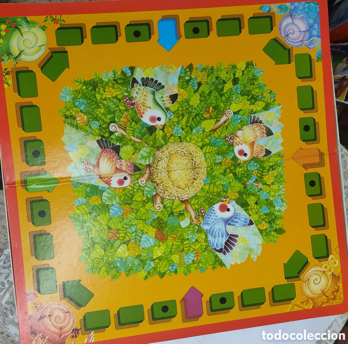 Juegos de mesa: Antiguo juego Llagada al nido - Foto 3
