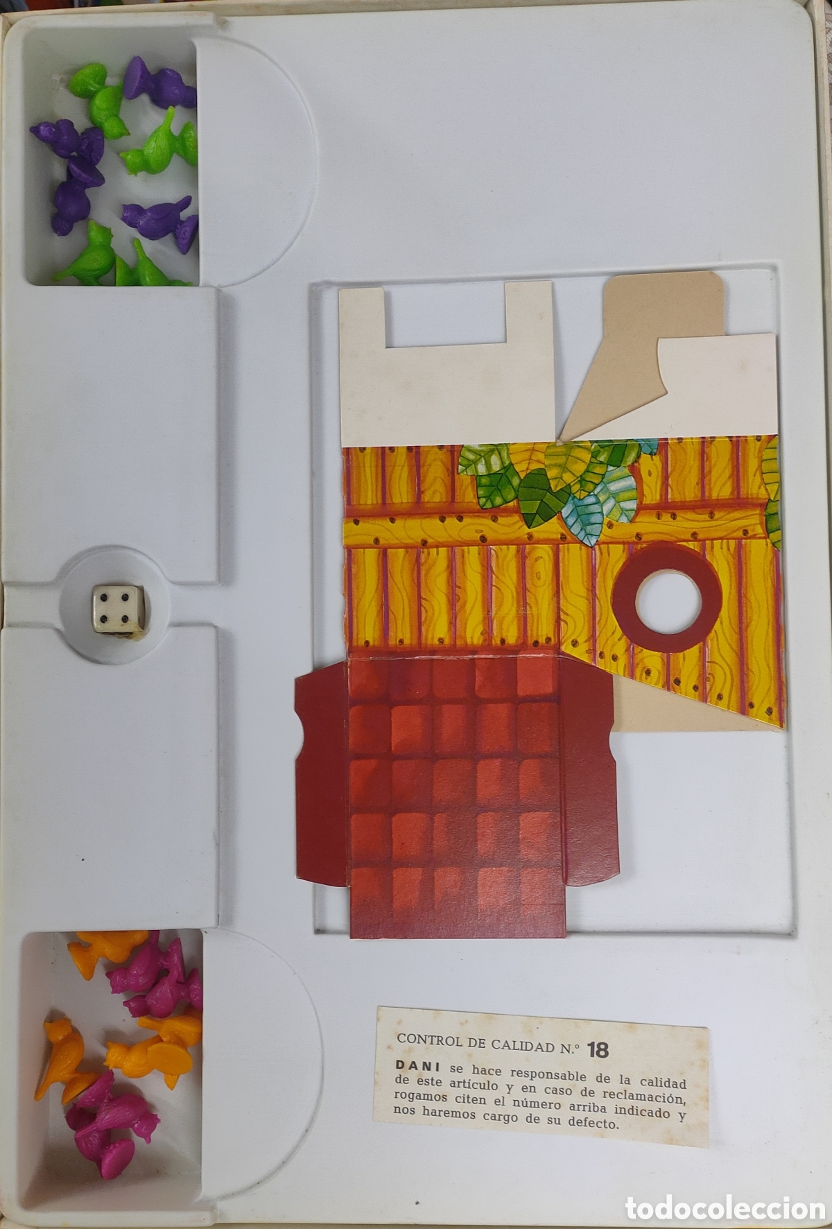 Juegos de mesa: Antiguo juego Llagada al nido - Foto 4
