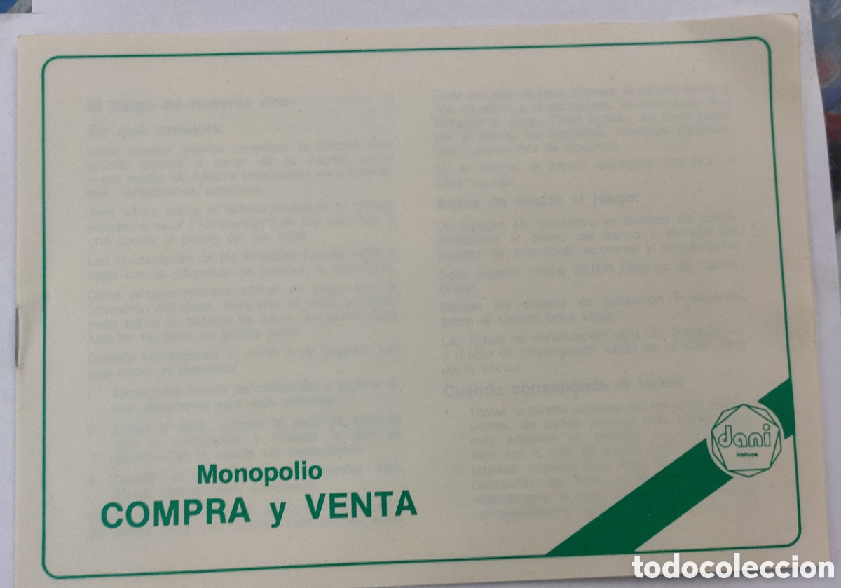 Juegos de mesa: Antiguo juego Monopolio compra y venta - Foto 4