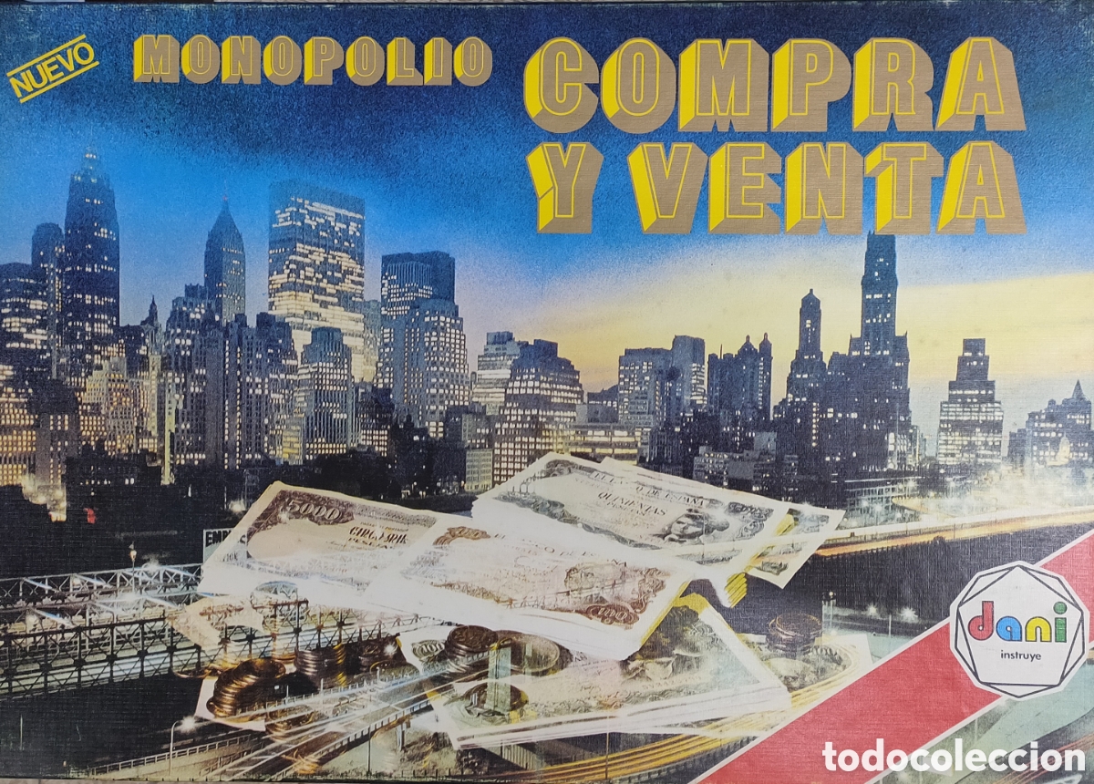 Juegos de mesa: Antiguo juego Monopolio compra y venta - Foto 1