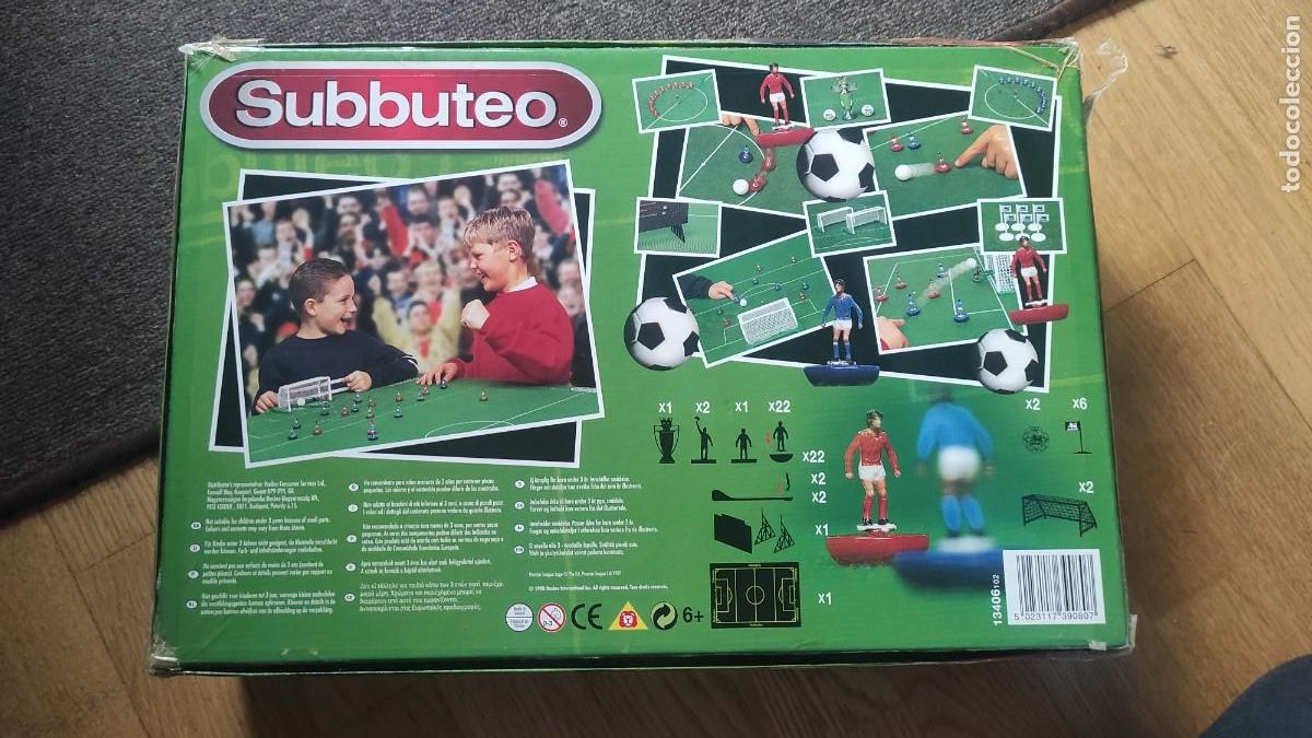 Juegos de mesa: Caja Subbuteo Premier League - Foto 2