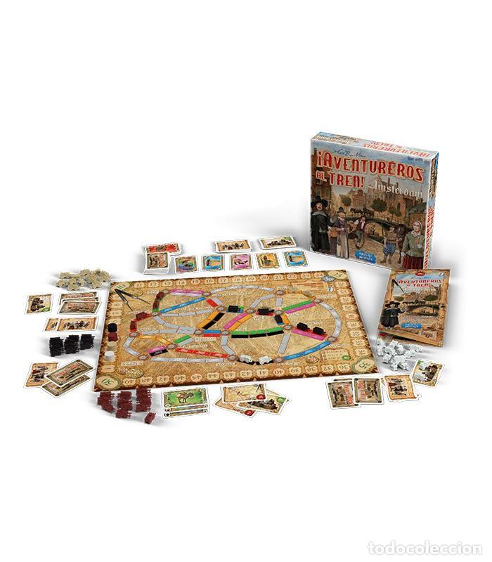 Juegos de mesa: &iexcl;Aventureros al Tren! Amsterdam - PRECINTADO - Foto 2