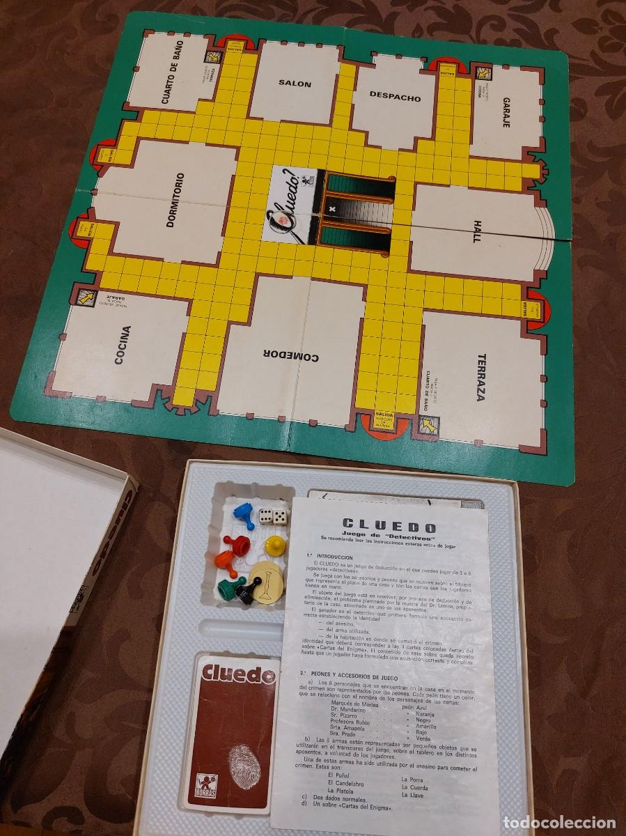 Juegos de mesa: Cluedo. Borr&aacute;s Ref. 1007 COMPLETO - Foto 2