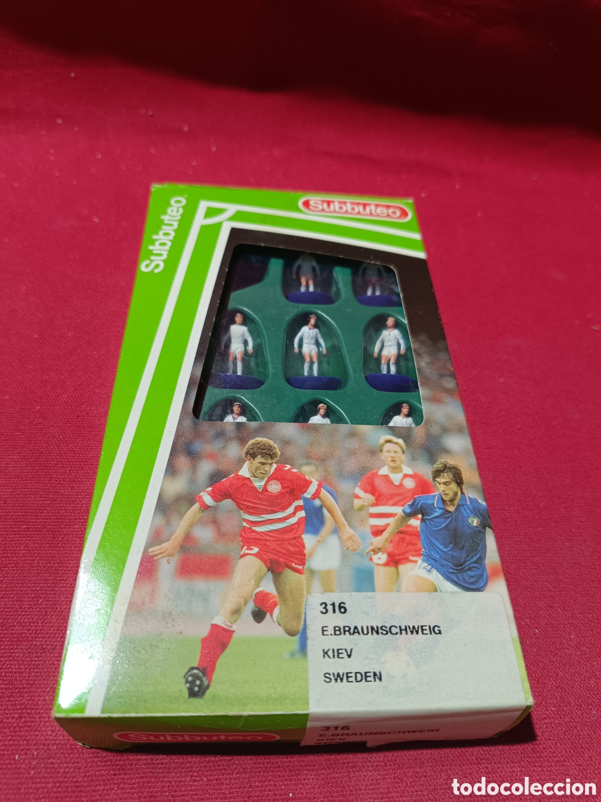 Juegos de mesa: Subbuteo Ref. 316 E. BRAUNSCHWEIG KIEV O SWEDEN - Foto 1