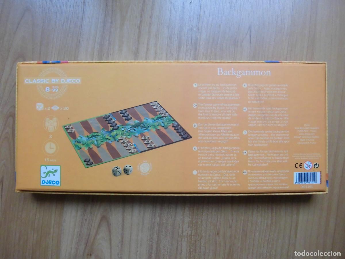 Juegos de mesa: BACKGAMMON DJECO - Foto 2