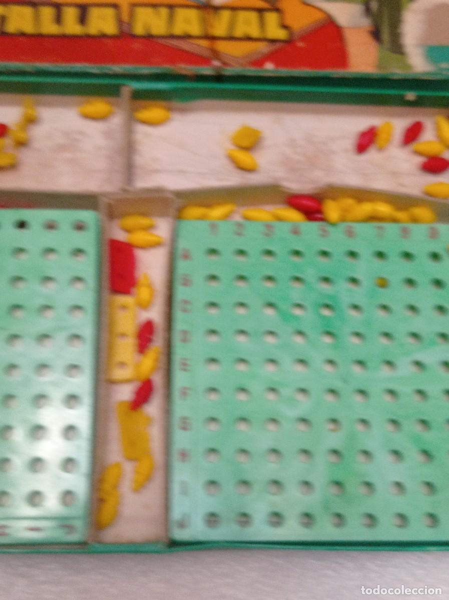 Juegos de mesa: Antiguo juego de mesa de barcos batalla naval - Foto 4