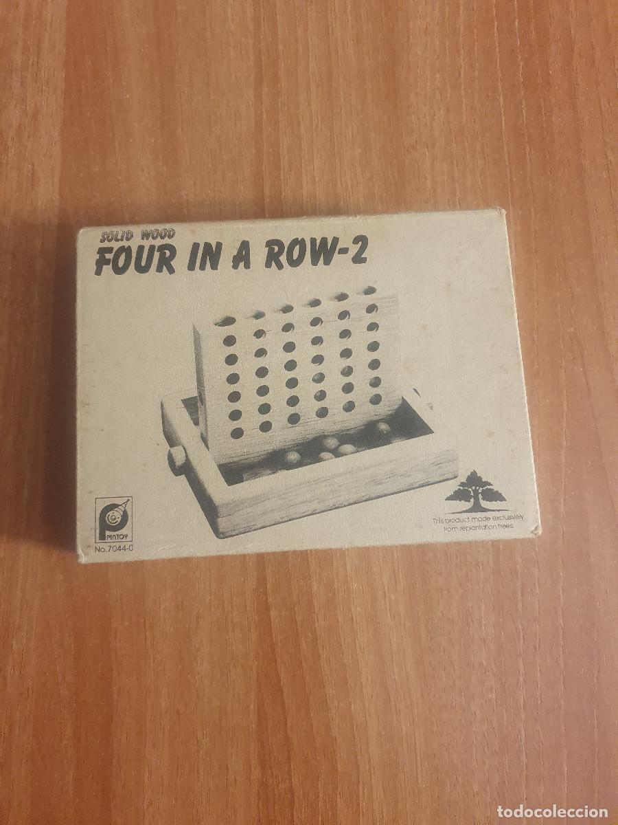 Juegos de mesa: JUEGO 4 EN RALLA DE MADERA. - Foto 6