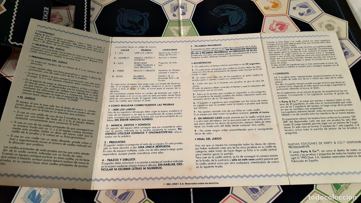 Juegos de mesa: Party & Co (Diset 1992) - Foto 25