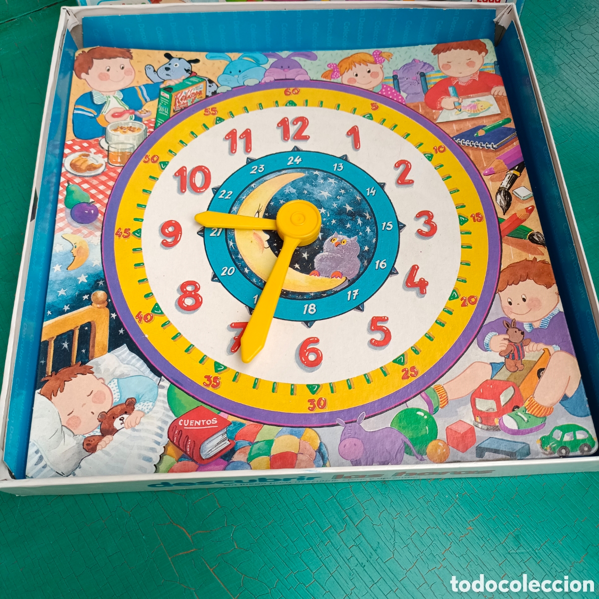 Juegos de mesa: Descubrir las horas juego - Foto 2