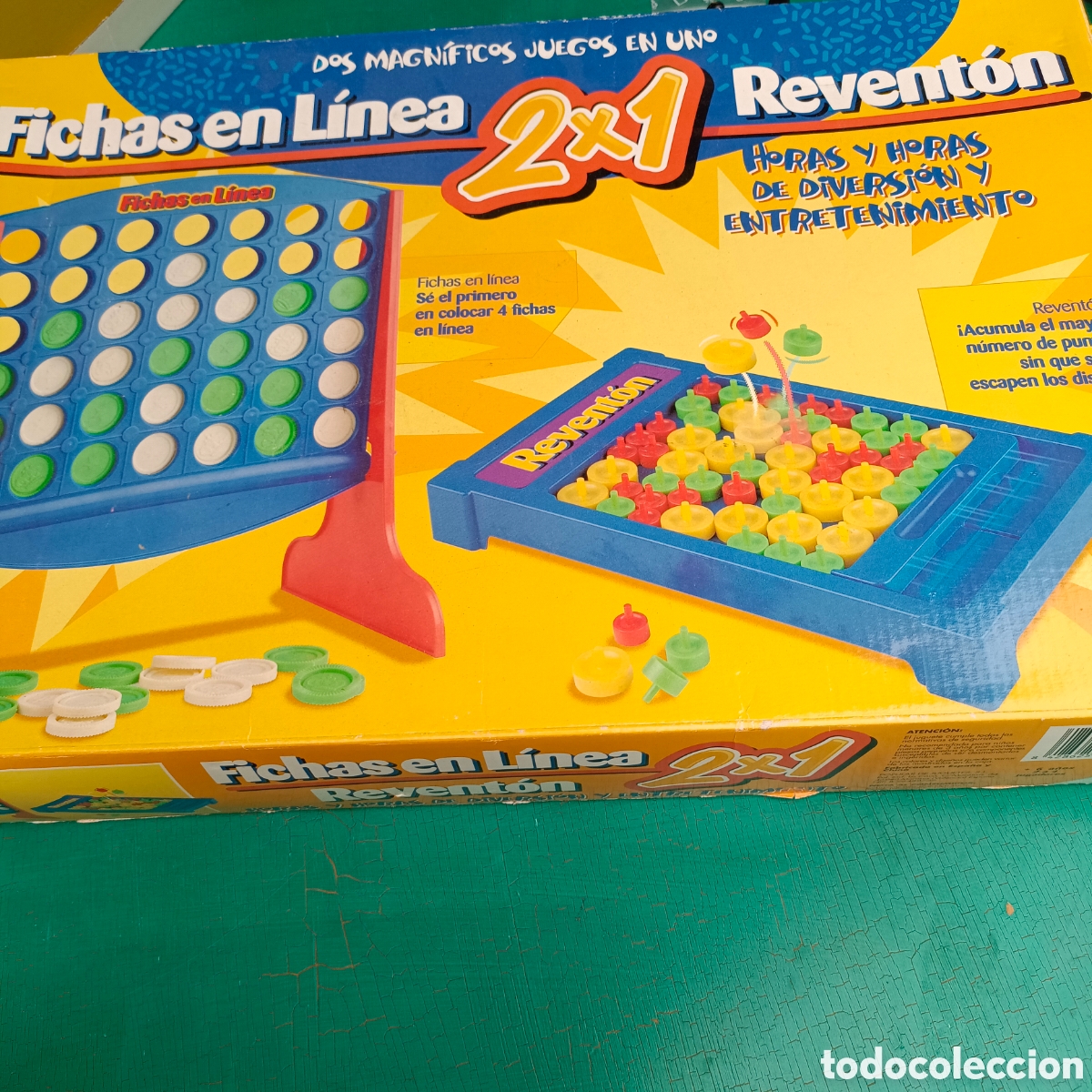 Juegos de mesa: Fichas en linea revent&oacute;n 2x1 - Foto 1