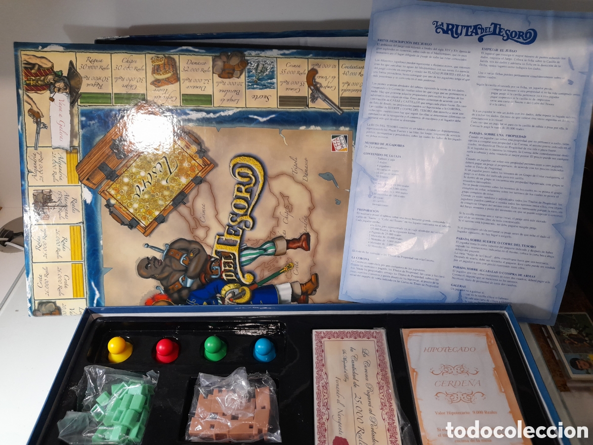 Juegos de mesa: JUEGO DE MESA, LA RUTA DEL TESORO. DE CEFA. - Foto 3