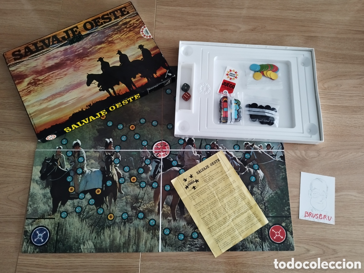 Juegos de mesa: SALVAJE OESTE JUEGO DE MESA EDUCA - Foto 1
