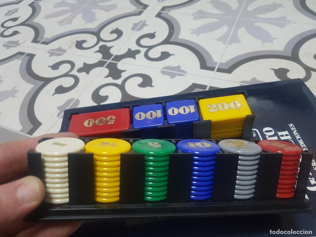 Juegos de mesa: 2 CAJAS DE FICHAS &rdquo; JUGAR AL POQUER &rdquo; - Foto 9