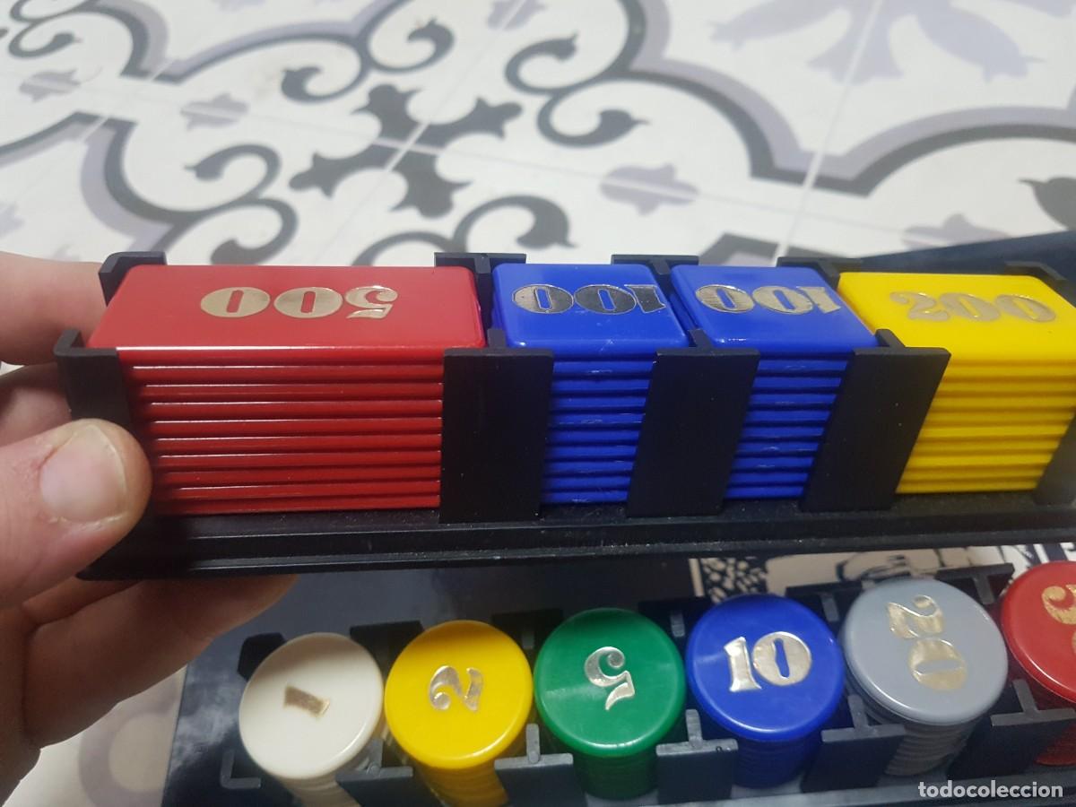 Juegos de mesa: 2 CAJAS DE FICHAS &rdquo; JUGAR AL POQUER &rdquo; - Foto 10