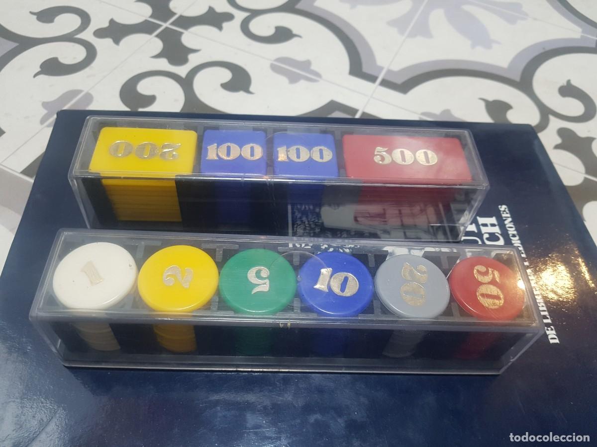Juegos de mesa: 2 CAJAS DE FICHAS &rdquo; JUGAR AL POQUER &rdquo; - Foto 1