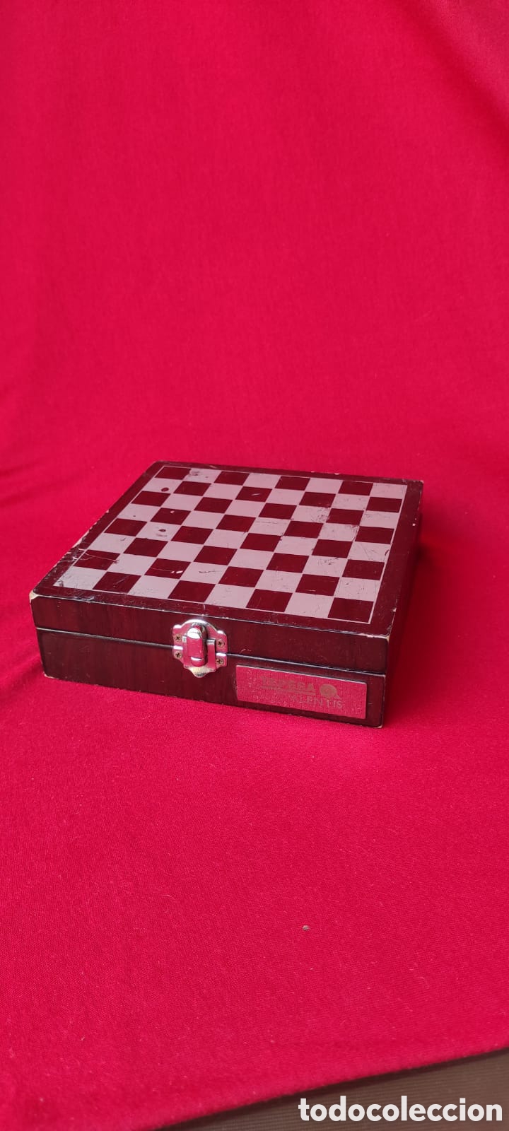 Juegos de mesa: Ajedrez portatil de madera - Foto 2