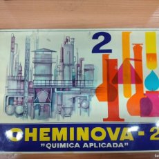 Juegos de mesa: JUEGO DE MESA CHEMINOVA - 2. QUIMICA APLICADA. CON MANUAL 123 ENSAYOS.