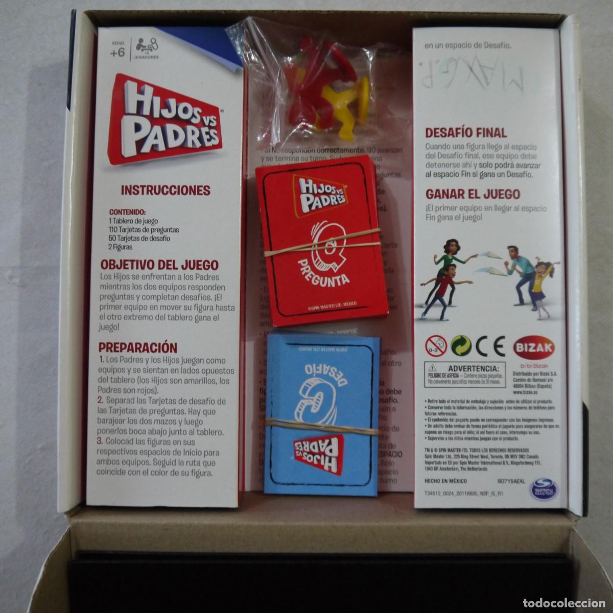 Juegos de mesa: HIJOS VS PADRES - BIZAK - Foto 5