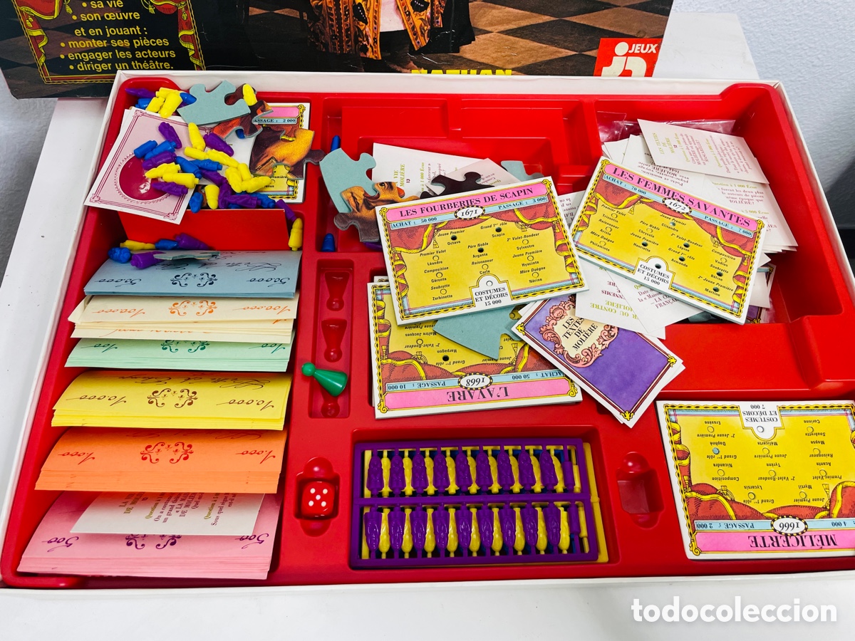 Juegos de mesa: Juego mesa teatro Moliere 1975 - Foto 4